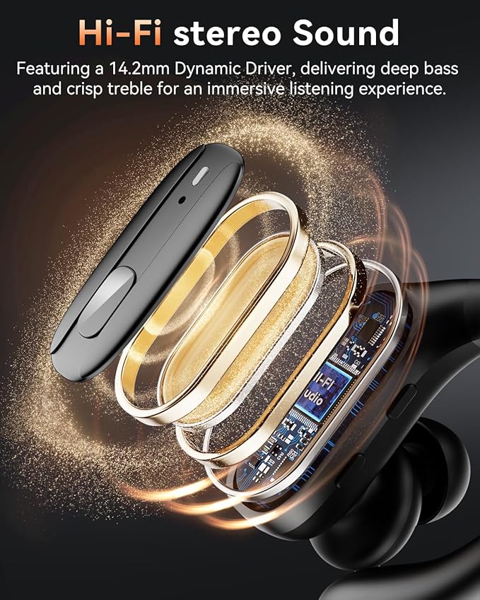 LEEMC Wireless Earbuds, 80Hr Playtime Ear Buds - Image 3