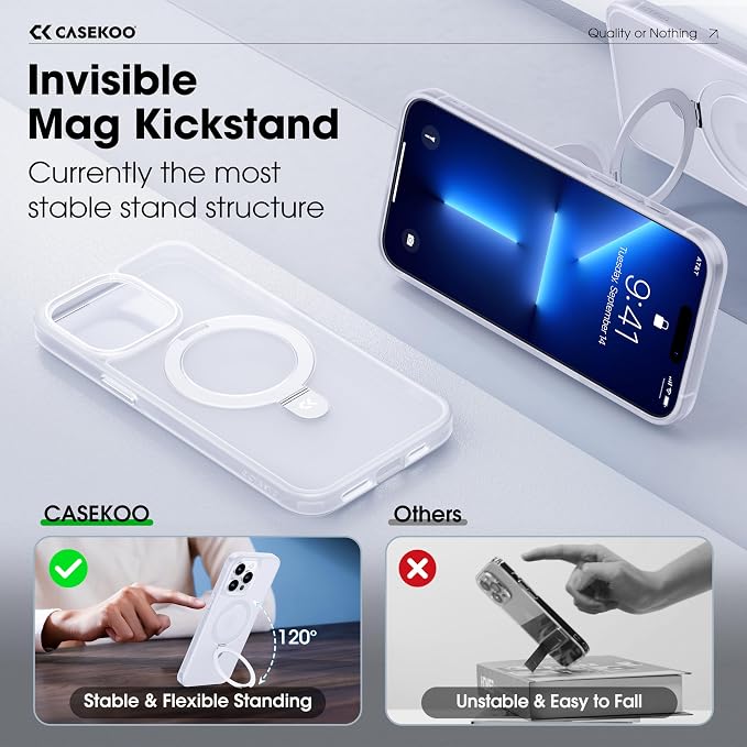 CASEKOO Designed for iPhone 13 Pro Max Case - Image 7