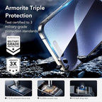 ESR 3+2 Pack for iPhone 15 Pro Max Screen Protector, Full Coverage Ultra-tough - Image 2