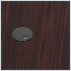 2 Pack Desk Grommet 3-1/8 Inch 80mm, Zinc Alloy Computer Desk Wire Hole Cover - Image 5