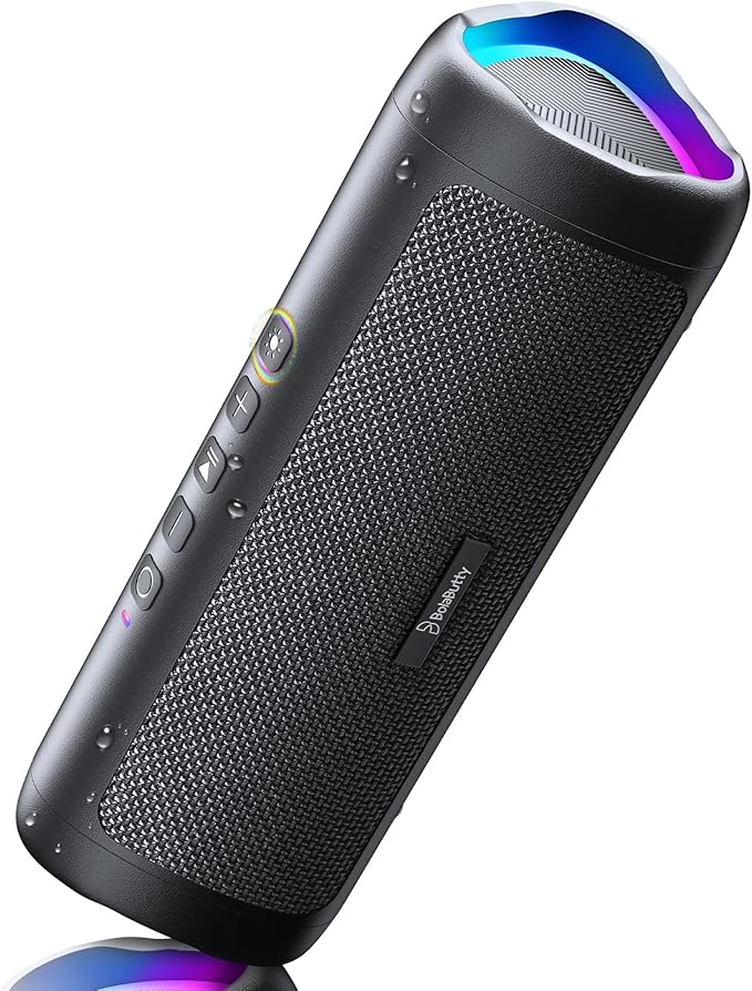 Bluetooth Speaker, 20W HD Sound, Portable Wireless, IPX5 Waterproof, by BolaButty
