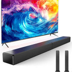 2.2ch 100W Sound Bar for Smart TV, 2-in-1 Detachable Bluetooth 5.3 Speaker by Miroir