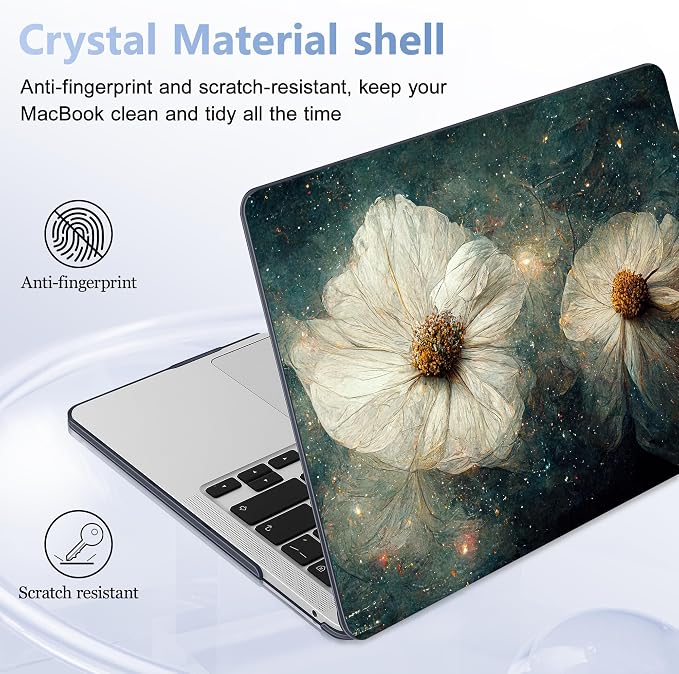 Case for MacBook Pro 13 inch with/Without Touch Bar, Hard Shell + Keyboard - Image 6