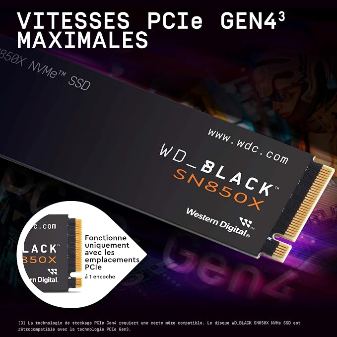 WD_BLACK 8TB SN850X NVMe Internal Gaming SSD Solid State Drive - Image 6