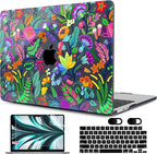 MEEgoodo Case for MacBook Air M4/M3/M2 13.6 inch 2025 2024 2022, Fit Model by MEEgoodo