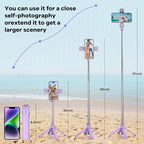 MQOUNY Mini iPhone Tripod Stand & Selfie Stick - Image 5