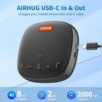 AIRHUG Conference Speaker and Microphone, Advanced Noise Reduction, USB-C Plug - Image 8