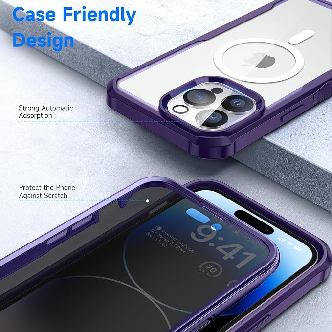 seacosmo for iPhone 14 Pro Case, Full Body Bumper - Image 8