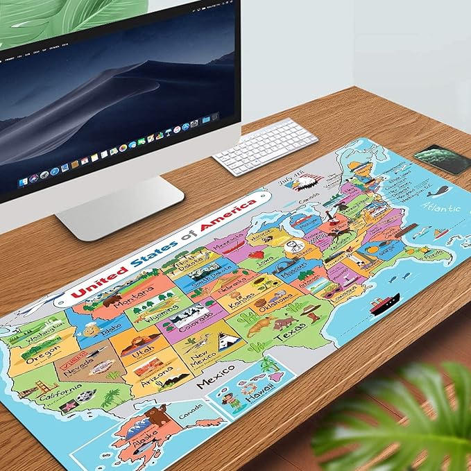 RTGGSEL 31.5x11.8 Inch Non-Slip Long Extended Large Gaming Mouse Pad - Image 6