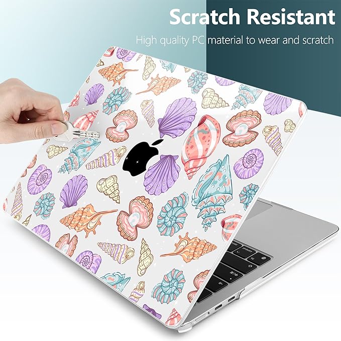 TWOLSKOO Compatible with M4 MacBook Air 13.6 inch Case 2025-2022 Release M4 - Image 5