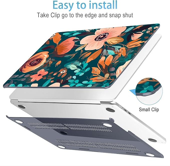 Mektron for 2025 M4 MacBook Air 13.6 Inch A3240 Case Fits 2023 A2681 M2 2024 - Image 3