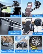 HTU 【Military-Grade Suction】 2025 Cell Phone Holder - Image 5