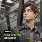 Shure SE215 Special Edition PRO Wired Earbuds, Professional Sound Isolating - Image 5