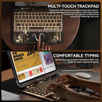 Transparent Case with Keyboard for iPad Air 13 Inch, iPad Pro 12.9 Inch - Image 6
