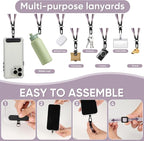 Cell Phone Strap Adjustable Wrist Strap Crossbody Cellphone Holder Extra Long - Image 6