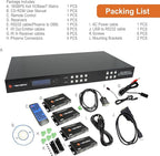 J-Tech Digital HDBaseT 4x4 Matrix Extender Switcher Supports HDMI2.0 HDCP2.2 - Image 7