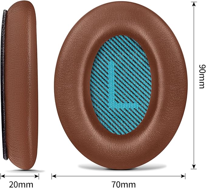 Headphones Replacement Ear Pads, Protein Leather earpad Cushions - Image 3