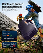 IPX7 Waterproof Outdoor Bluetooth Speaker, 32H Playtime, Floating Design - Image 8