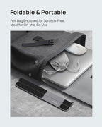 SODI Foldable Laptop Stand for Desk, Lightweight Portable Laptop Stand for - Image 5
