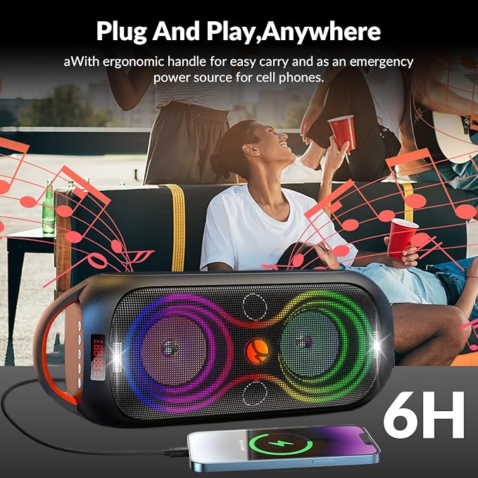 Portable Bluetooth Speaker - Image 4
