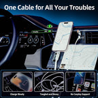 4 in 1 Charging Cable 5FT -MAX 66W Fast Charging Multi Charging Cable - Image 4
