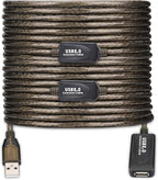 LDKCOK USB 2.0 Type A Male to A Female Active Repeater Extension Cable 100ft by LDKCOK