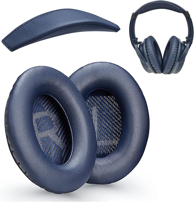 QC35 / QC35 ii earpads and QC35 Headband / QC35 ii Headband V3 pad Cushion by AccessoryHouseGlobalUSA