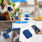 JTEMAN Cell Phone Stand with Bluetooth Speaker and Charging Function, Birthday - Image 4