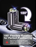 Retractable Car Charger USB C Fast Charging 120W, Car Accessories Cigarette - Image 6