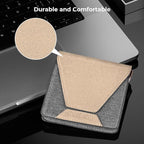 K&F Concept Lens Filter Case 4 Pocket, Leather Carrying Filters Bag Pouch - Image 6