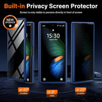 MOBOSI for Z Fold 7 Case with Privacy Screen Protector, Magnetic Slim Phone - Image 3