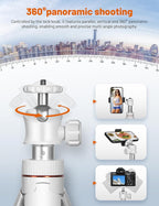 JOILCAN Tripod for iPhone & Camera, Extendable Portable Phone Tripod Stand for - Image 2