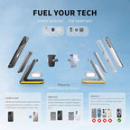 Wireless Charger 5 in 1 Magnetic Charging Station Stand - Image 4