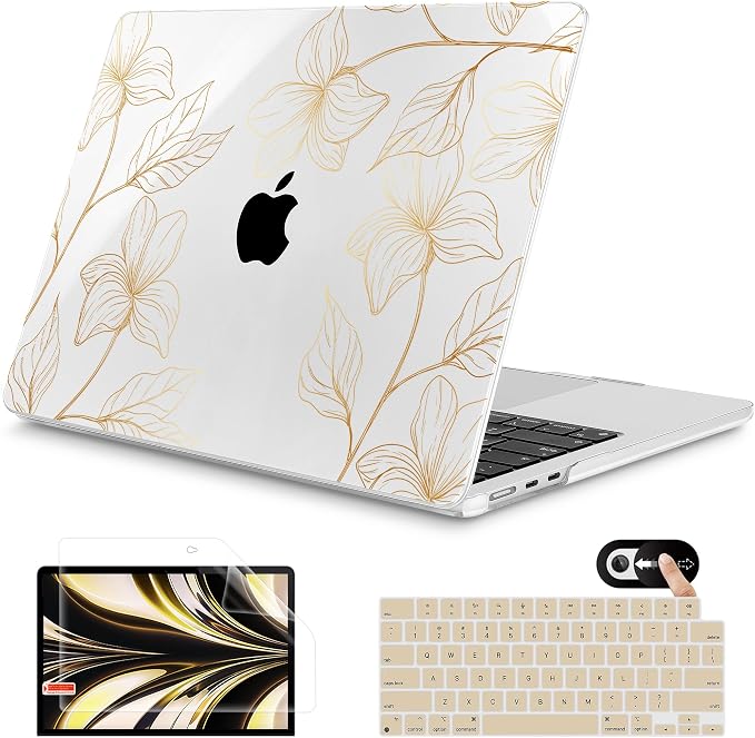 Mektron for 2025 M4 MacBook Air 13.6 Inch A3240 Case Fits 2023 A2681 M2 2024 by Mektron