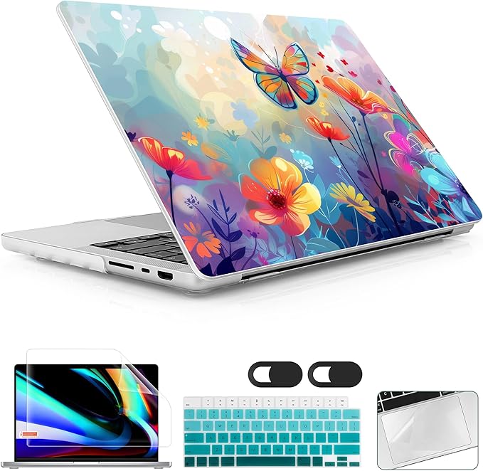for MacBook Pro 16 inch Case 2021 2022 2023 2024 Release A3186 A3403 M4 A2991 by WelcomeViseNewitems