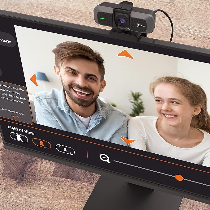 j5create 4K Wide Angle Webcam - Image 9
