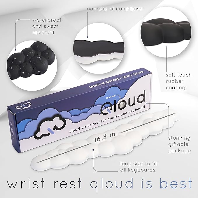Qloud Cloud Wrist Rest Keyboard Wrist Rest - Image 4