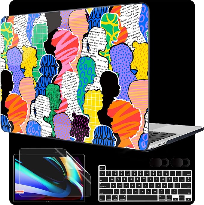 MEEgoodo Case for MacBook Pro 13 inch Case 2022 2021 2020 A2338 M2/M1 A2251 by MEEgoodo