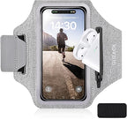 GUZACK Running Armband Case for iPhone 16/15/14/13/12/11 Pro Max, Galaxy by GUZACK