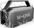 W-KING Portable Loud Bluetooth Speaker, 100W Max Waterproof Outdoor Speakers by W-KING