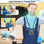 COMLIFE Portable Mini Waist Fan - Image 4