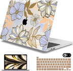 Mektron for MacBook Pro 13-inch Case 2022 2021 2020 Release A2338 M2 M1 A2289 by Mektron