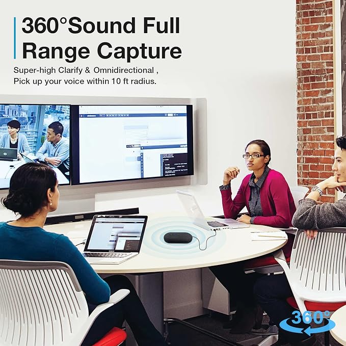 USB Speakerphone, Conference Computer Speakers - Image 7