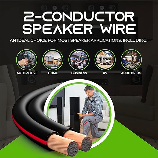 GearIT 14 Gauge Speaker Wire - Image 4