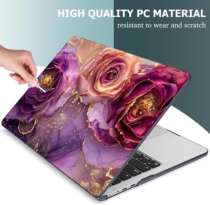 Mektron for 2025 M4 MacBook Air 13.6 Inch A3240 Case Fits 2023 A2681 M2 2024 - Image 7