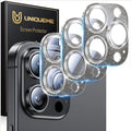 UniqueMe for 3 Pack iPhone 15 Pro/iPhone 15 Pro Max Camera Lens Protector by UniqueMe