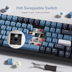 RK ROYAL KLUDGE RK98 Wireless Mechanical Keyboard, 100 Keys 98% Layout - Image 4