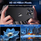 Uyiton Compatible with iPhone 15 Pro/iPhone 15 Pro Max Camera Lens Protector - Image 3