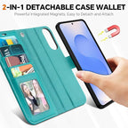 TUCCH Case for Galaxy S25 Edge, Detachable Wallet - Image 3