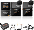 COMICA BoomX-D2 PRO Wireless Lavalier Microphone by COMICA